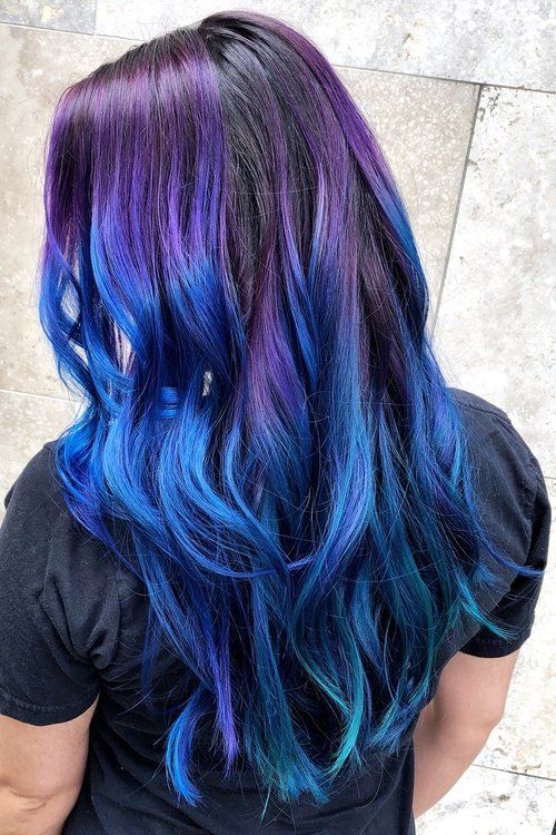 I dyed my hair blue and I love it!! — Kristen Marina -   18 hair Blue long ideas