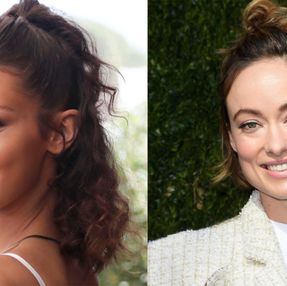 These 40 Celeb Hairstyles Prove That Anyone Can Rock Bangs -   18 hair Half Up Half Down with fringe ideas