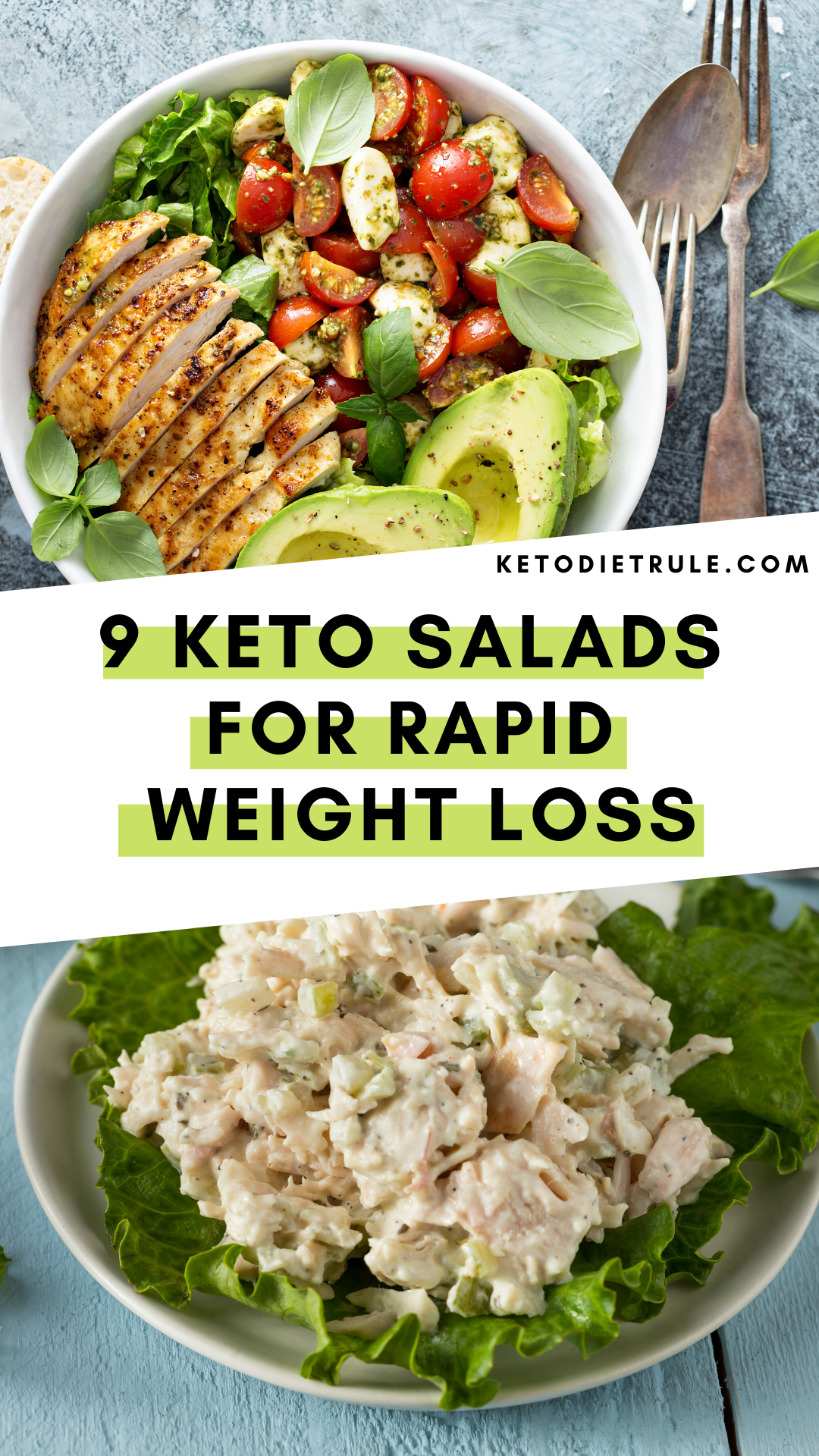 9 Best Keto Diet Salad Recipes for Rapid Weight Loss -   18 healthy recipes Yummy weight loss ideas