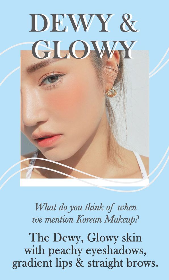How To: Korean Natural Dewy Makeup Look -   18 peachy makeup Korean ideas