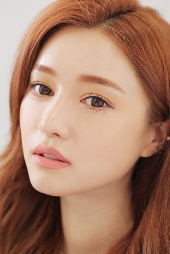 18 peachy makeup Korean ideas