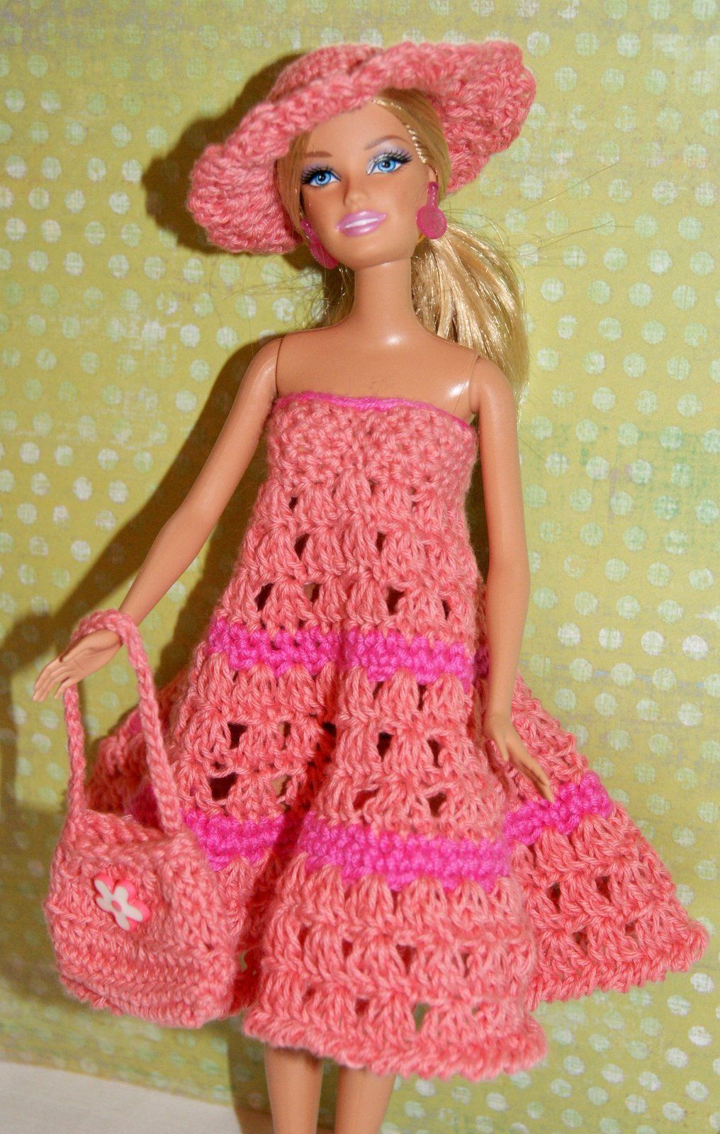 Barbie Crochet Dress Pattern -   19 barbie dress For Kids ideas