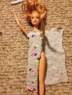 No Sew Barbie Doll Clothes -   19 barbie dress For Kids ideas