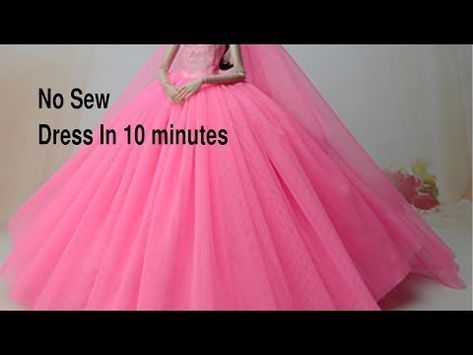 рџ‘— DIY Barbie Dresses Making Easy Clothes for Barbies Creative Fun -   19 barbie dress For Kids ideas