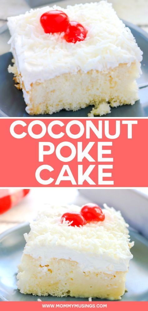 Coconut Poke Cake Recipe -   19 cake Cool condensed milk ideas