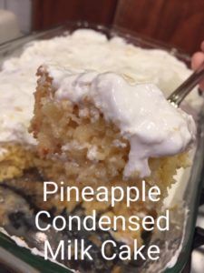 Pineapple Condensed Milk Cake -   19 cake Cool condensed milk ideas