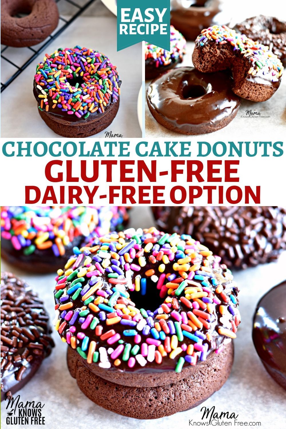 Gluten-Free Chocolate Donuts -   19 cake For Kids dairy free ideas