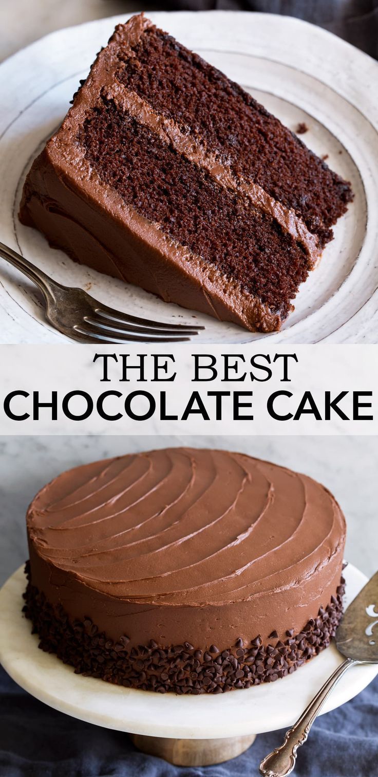 Best Chocolate Cake Recipe {& Chocolate Buttercream} - Cooking Classy -   19 desserts Amazing cooking ideas