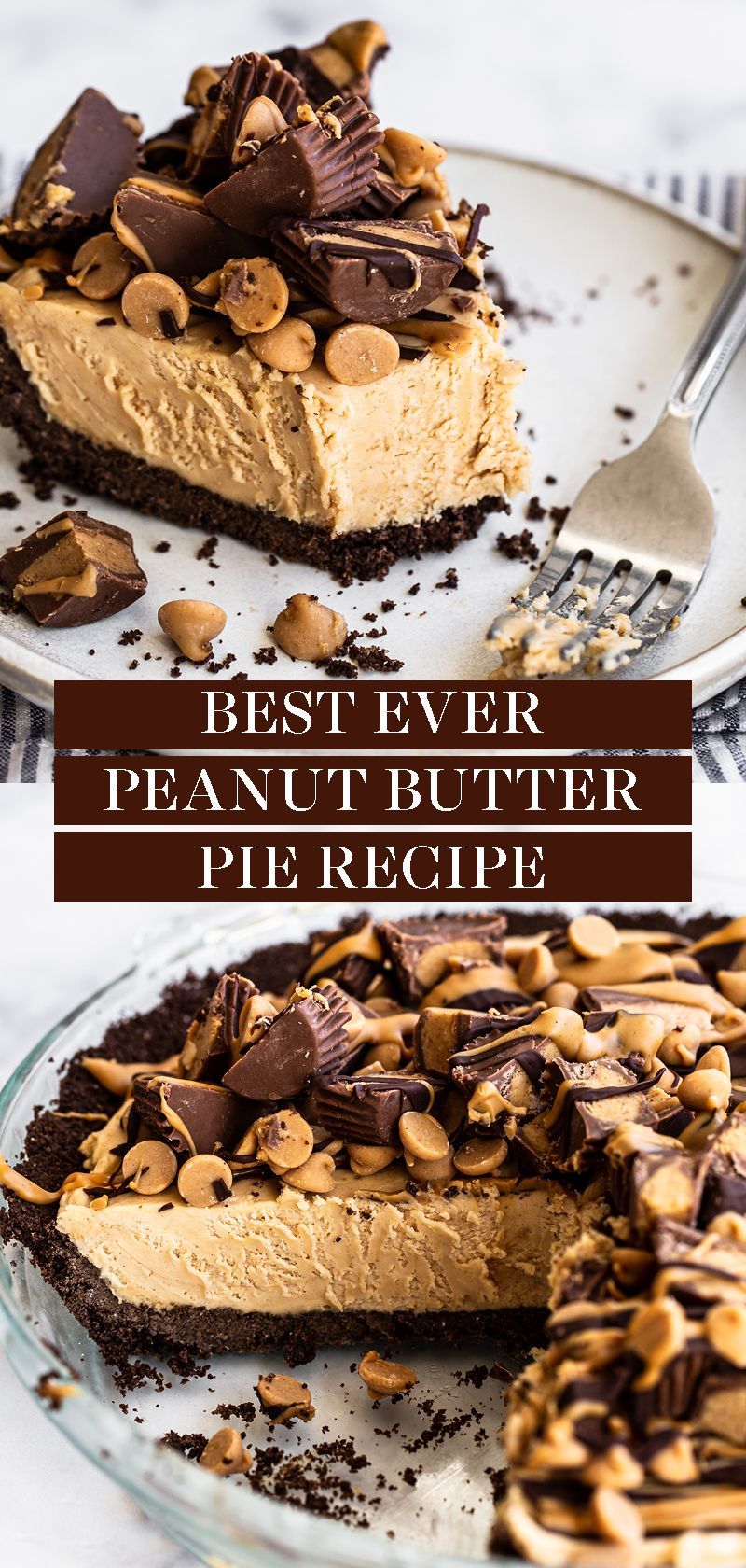 Peanut Butter Pie -   19 desserts Amazing cooking ideas