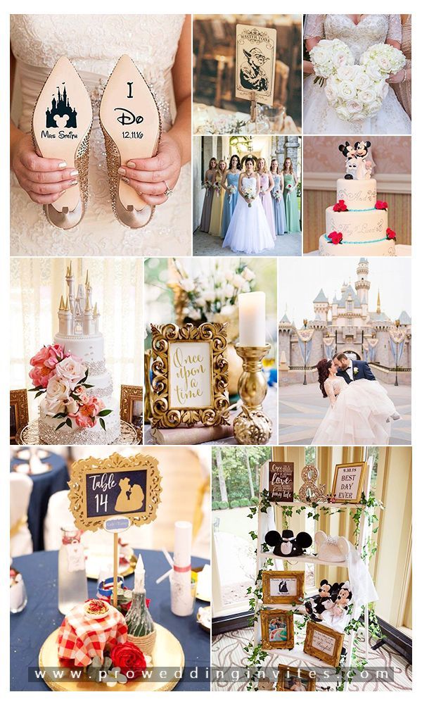 Disney Fairy Tale Weddings That You Will Love -   19 disney wedding ideas