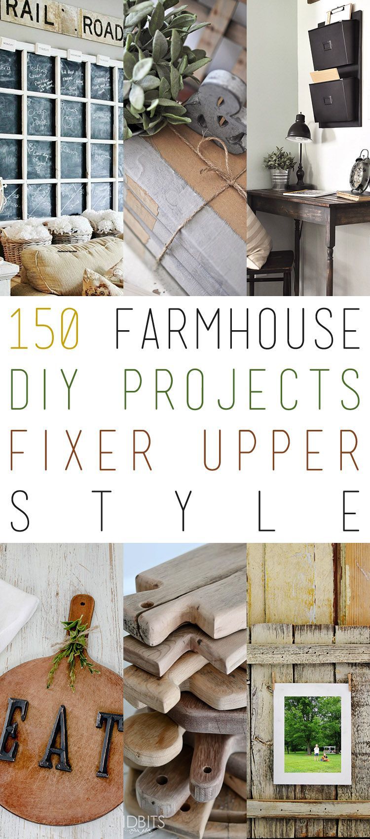 150 Farmhouse DIY Projects Fixer Upper Style - The Cottage Market -   19 diy projects For The Home room ideas