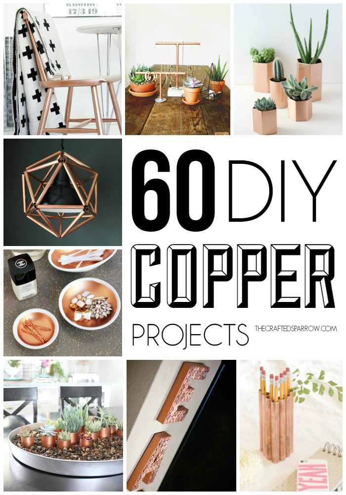 60 DIY Copper Projects -   19 diy projects For The Home room ideas