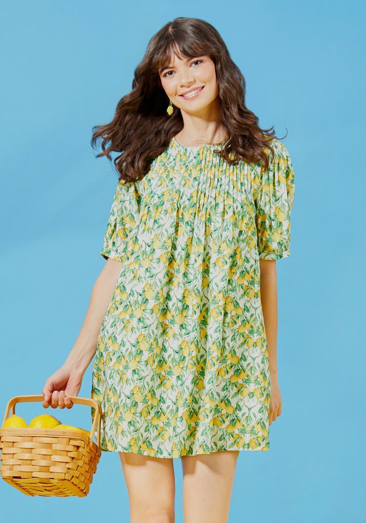 Your Zest Bet Shift Dress -   19 dress Green lemon ideas