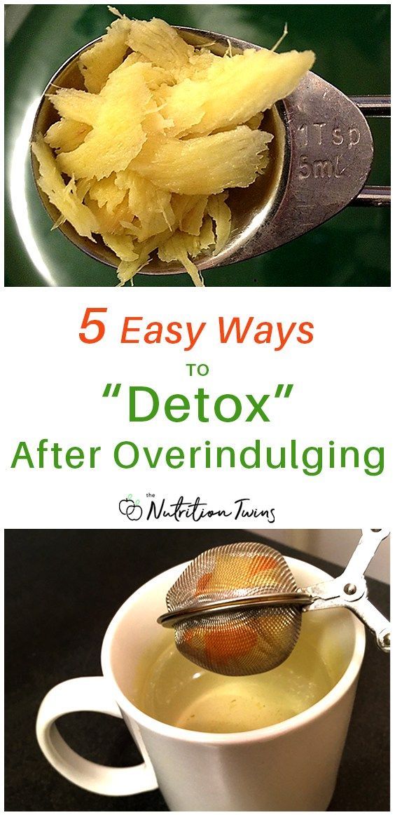5 Easy Ways to “Detox” After Overindulging | Nutrition Twins -   19 fitness Nutrition mornings ideas