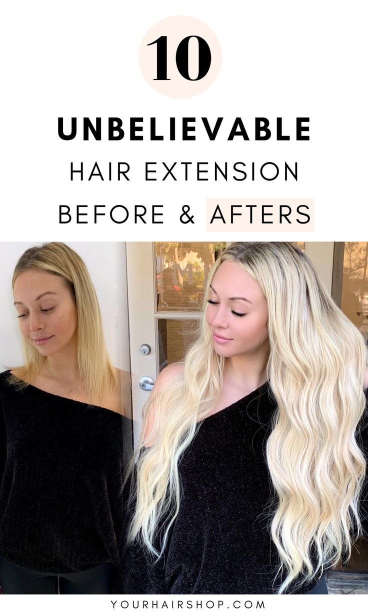 Before and After Gallery - Shop Best Quality Hair Extensions -   19 hair Extensions for thickness ideas