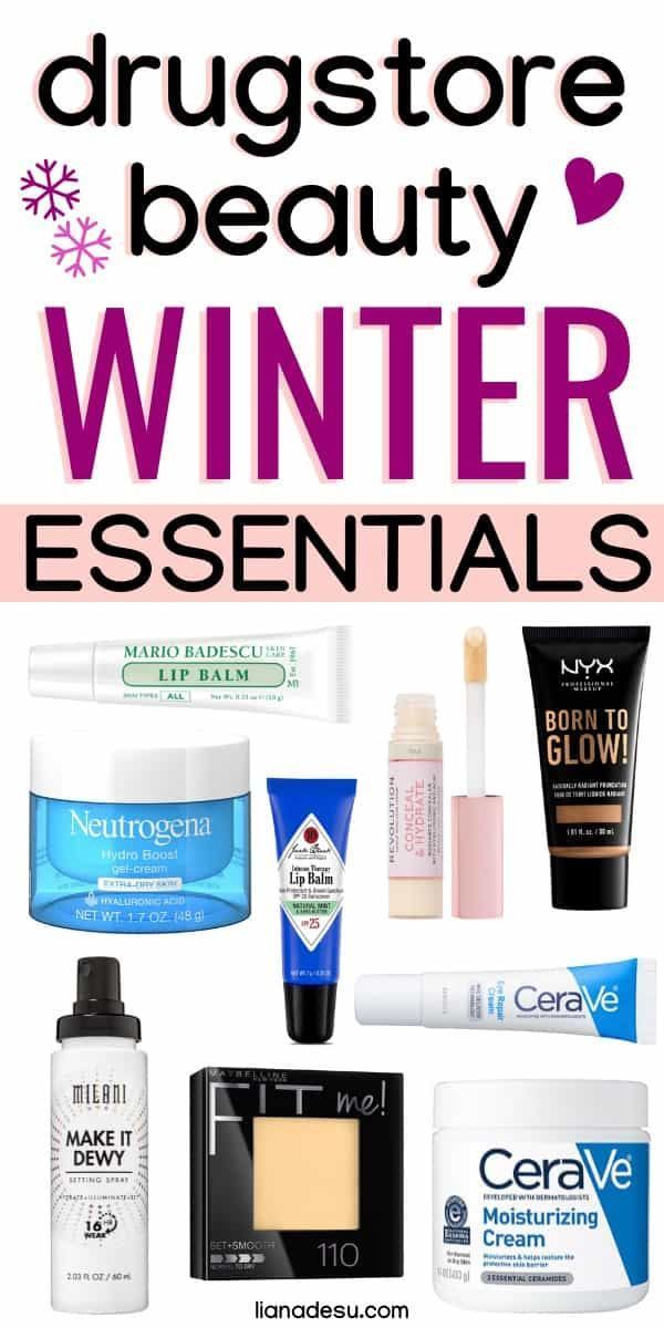 Winter Drugstore Beauty Essentials - liana desu -   19 skin care Dupes budget ideas