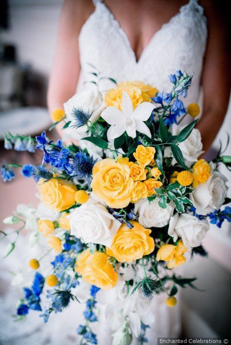 Justin and Katie's Wedding in Cape May, New Jersey -   19 wedding Bouquets yellow ideas