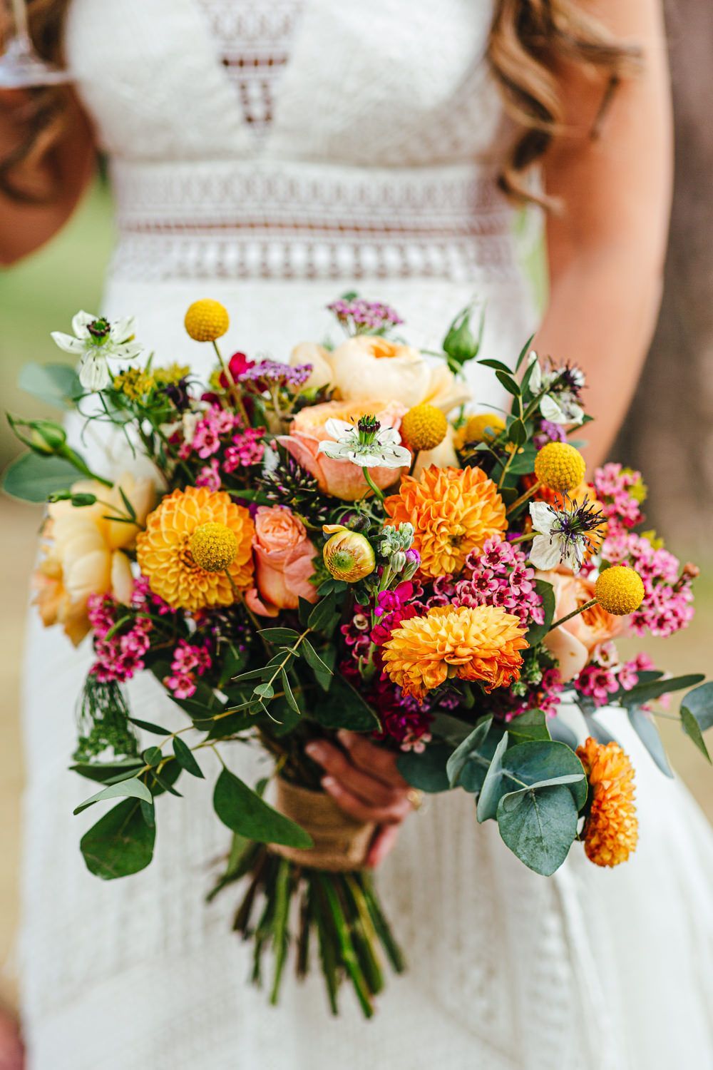 Brook Farm Wedding Fun & Happy Bohemian Tipi Macram? & Colourful Blooms | Whimsical Wonderland Weddings -   19 wedding Bouquets yellow ideas