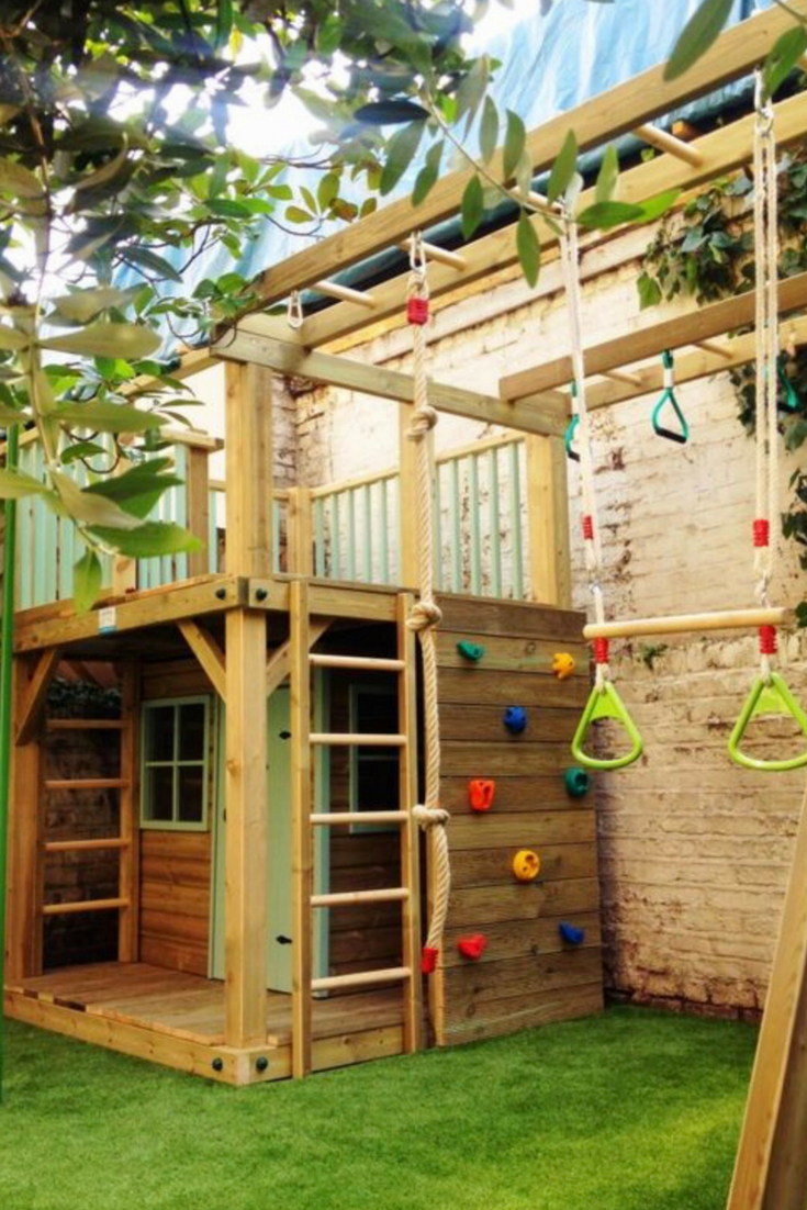 How To Create A Backyard Playground in Your House - KUKUN -   21 garden design Wall backyard ideas