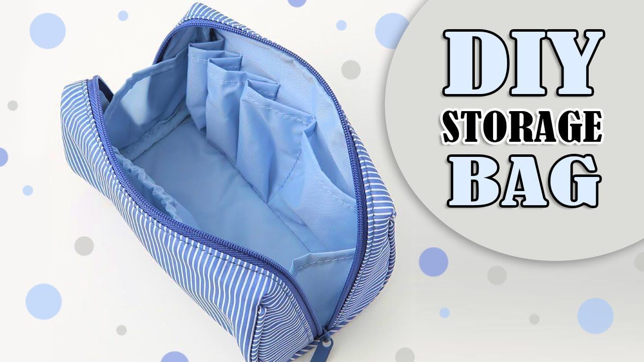 INDISPENSABLE DIY ZIPPER POUCH BAG IDEA // So Useful Purse Storage Bag Tutorial Cut & Sew Method -   23 diy Bag storage ideas