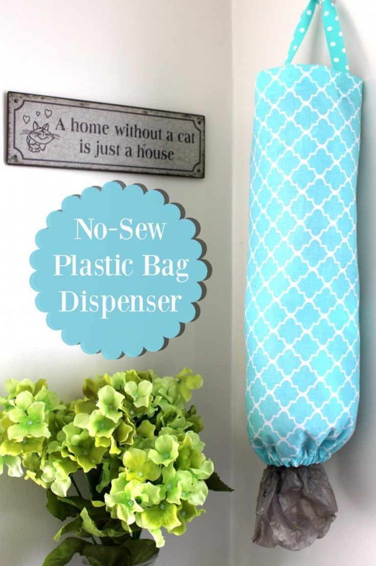 Plastic Bag Dispenser and Holder -   23 diy Bag storage ideas