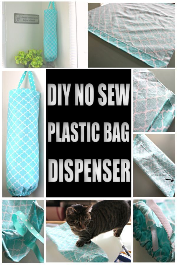 DIY Plastic Bag Dispenser - Grocery Bag Holder -   23 diy Bag storage ideas