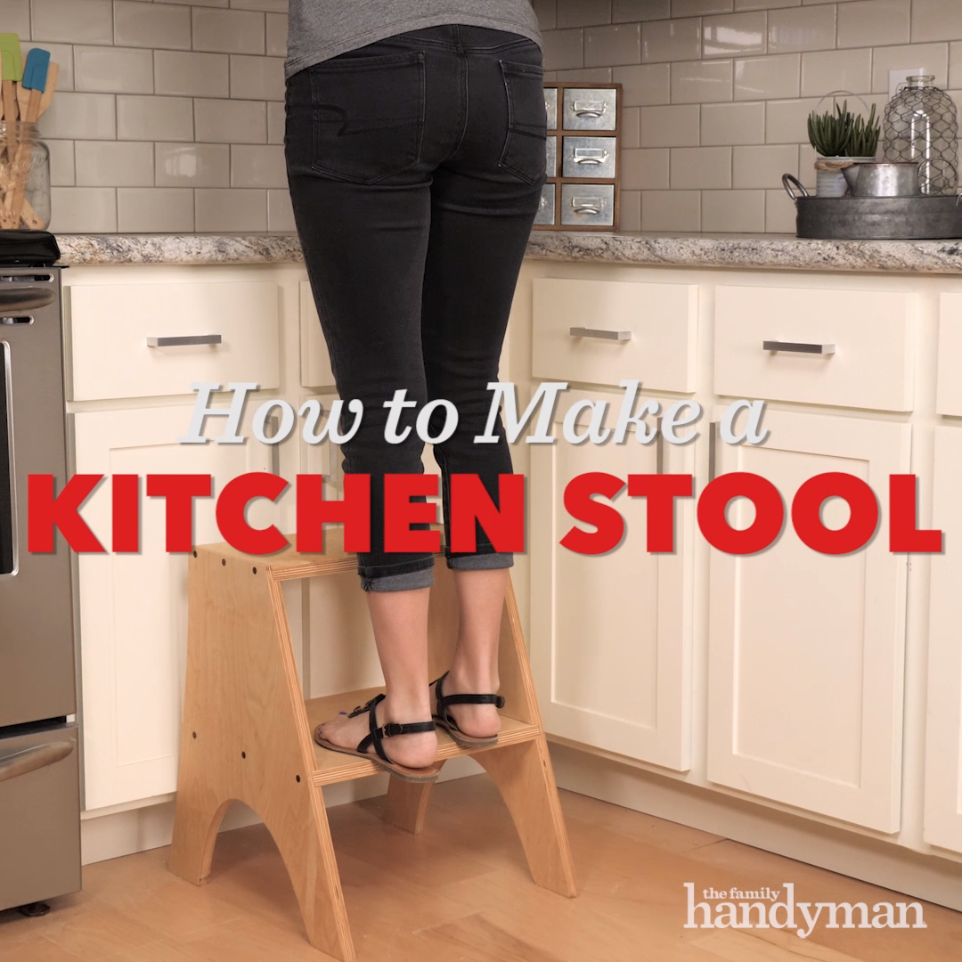 How to Make a Kitchen Stool -   25 diy Videos muebles ideas