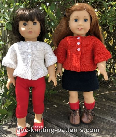 American Girl Doll Peplum Jacket -   DIY Clothes Jacket girl dolls