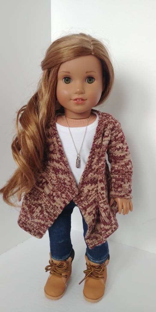 Modern 18 inch doll clothing. Fits like American girl doll | Etsy -   DIY Clothes Jacket girl dolls