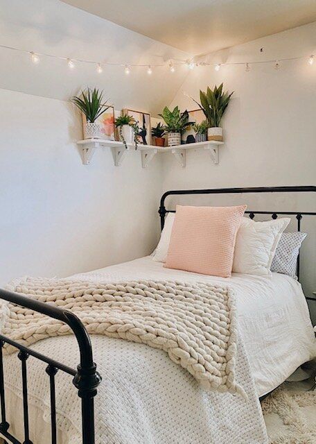 DIY Bedroom Plant Shelf With Rust-Oleum — She Gave It A Go -   room decor DIY bedroom