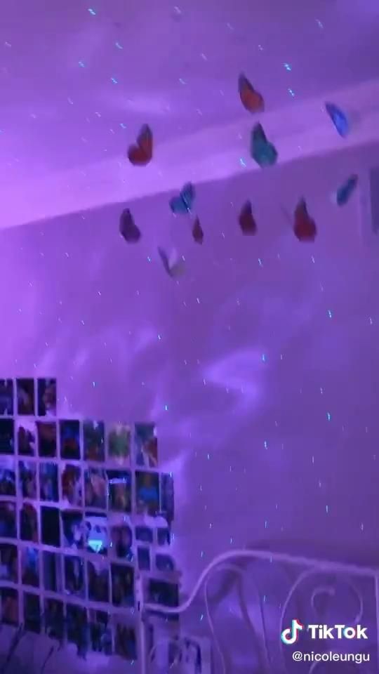 DIY aesthetic hanging butterfly -   room decor DIY bedroom