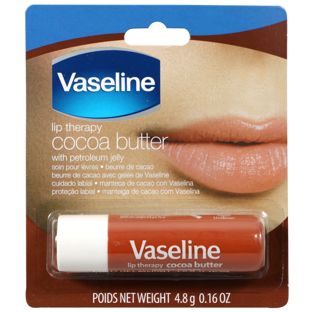 Vaseline Lip Balm with Cocoa Butter, 0.16 oz. -   12 beauty Lips vaseline ideas