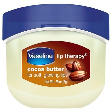 Vaseline Lip Balm Mini Cocoa Butter - 0.25 Oz -   12 beauty Lips vaseline ideas