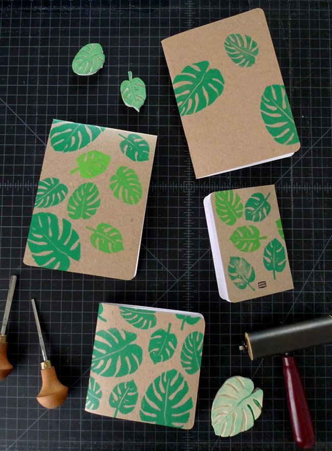 Block Printing with Cotton & Flax | Justina Blakeney -   13 diy Tumblr cuadernos ideas