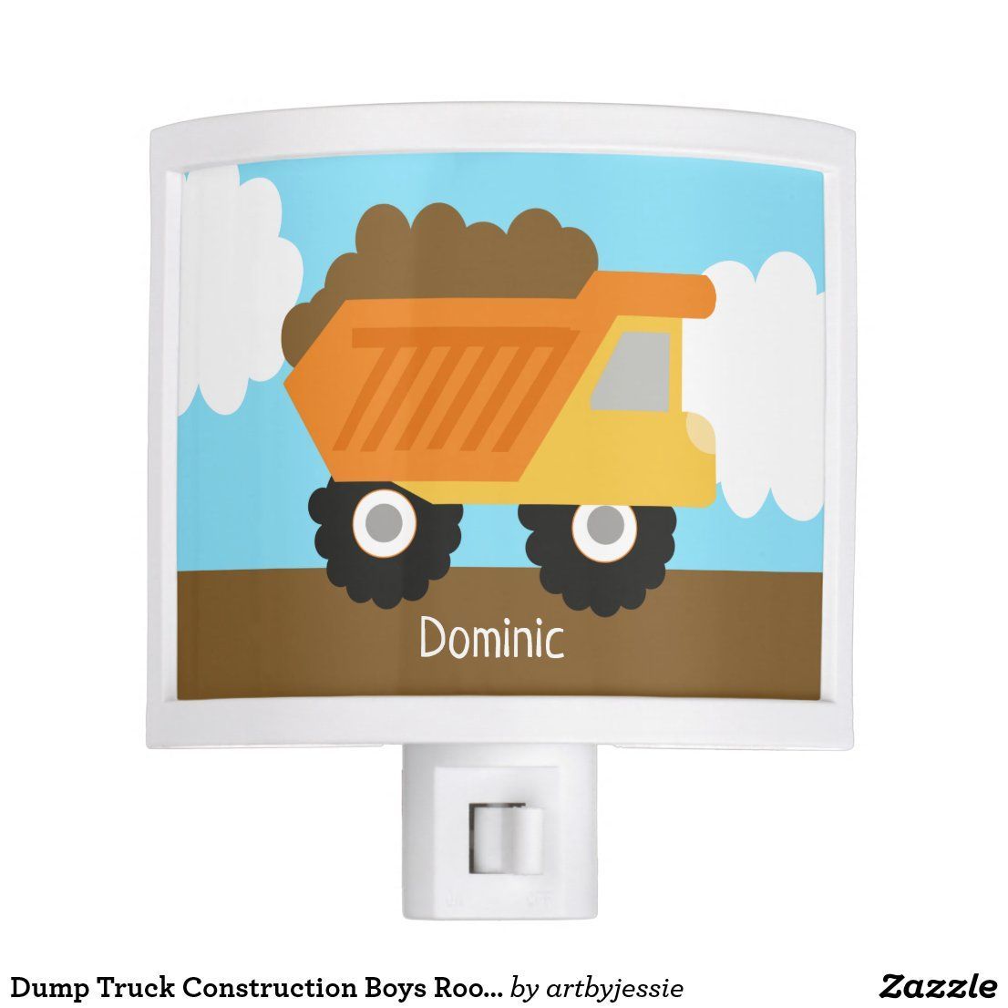 Dump Truck Construction Boys Room Night Light -   17 beauty Boys night ideas