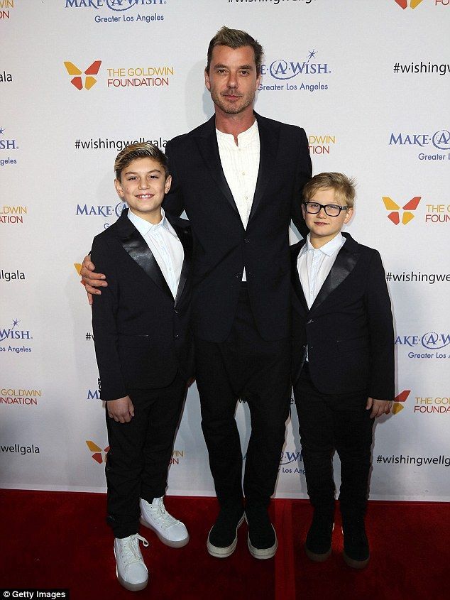 Gavin Rossdale takes sons Kingston and Zuma to charity gala -   17 beauty Boys night ideas