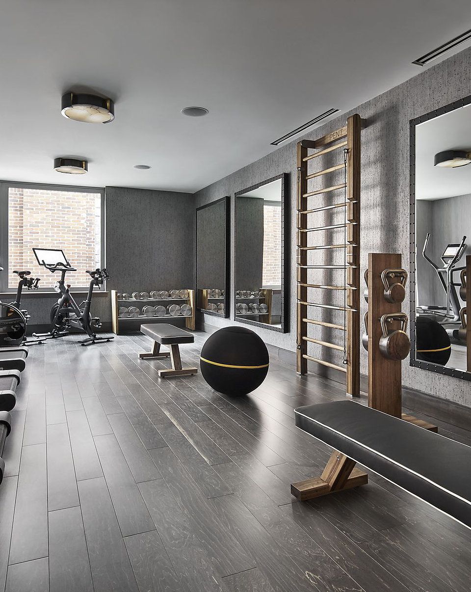 Luxury Home Gym Equipment | PENT. Home and Hotel Gym -   17 modern fitness center interior ideas