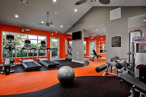 Best Interior Wall Design for Modern Gym -   17 modern fitness center interior ideas