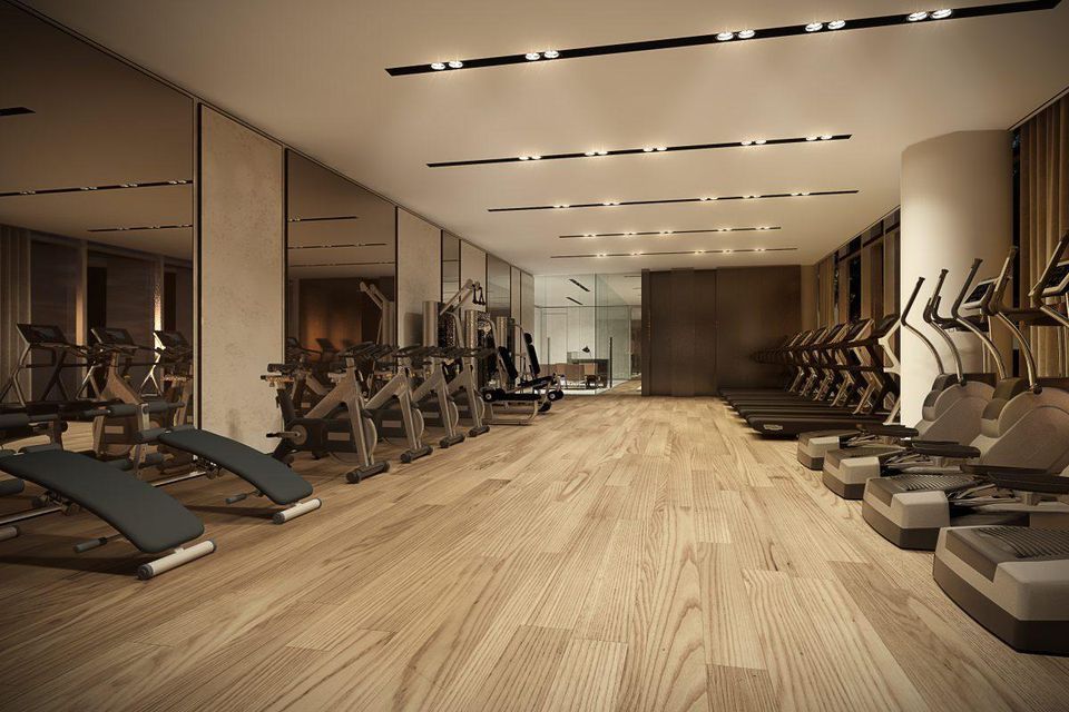 8 Luxury Condos With Jaw-Dropping Fitness Amenities -   17 modern fitness center interior ideas