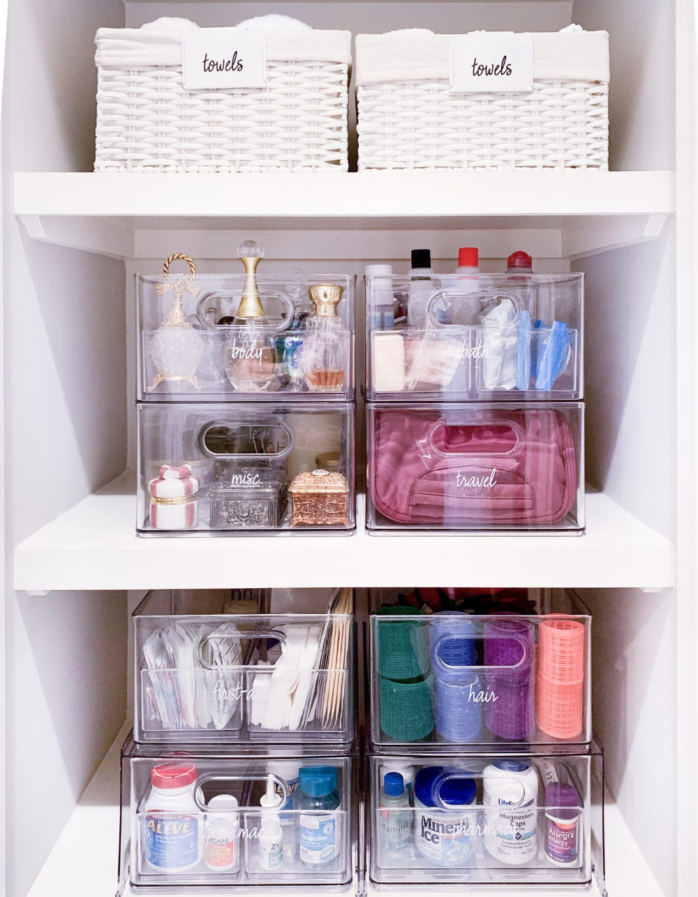 THE Weekly Mini-Projects: Bathroom - The Home Edit -   19 the home edit organization closet ideas