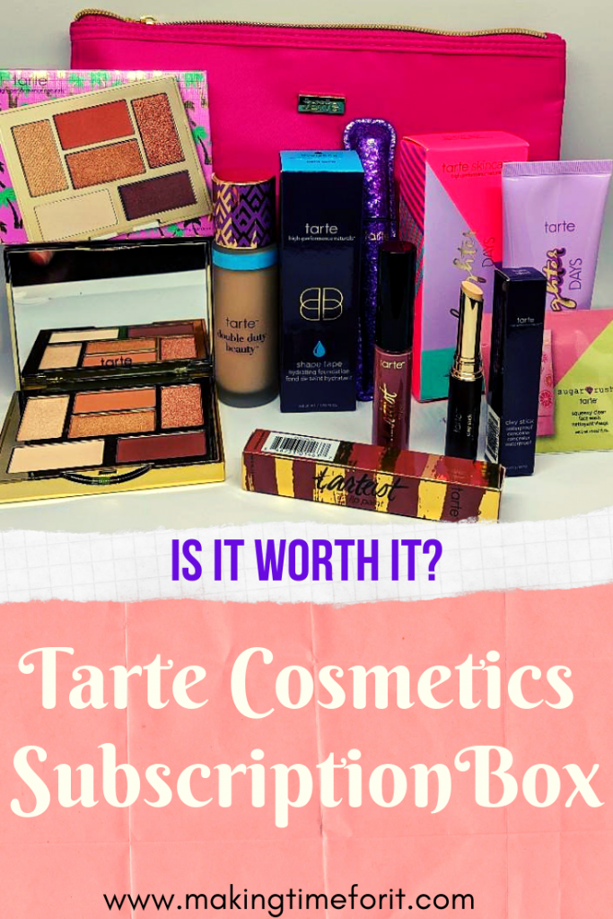 Tarte Custom Kit- The BEST Make Up Beauty Box! - Making Time For It -   allure beauty Box