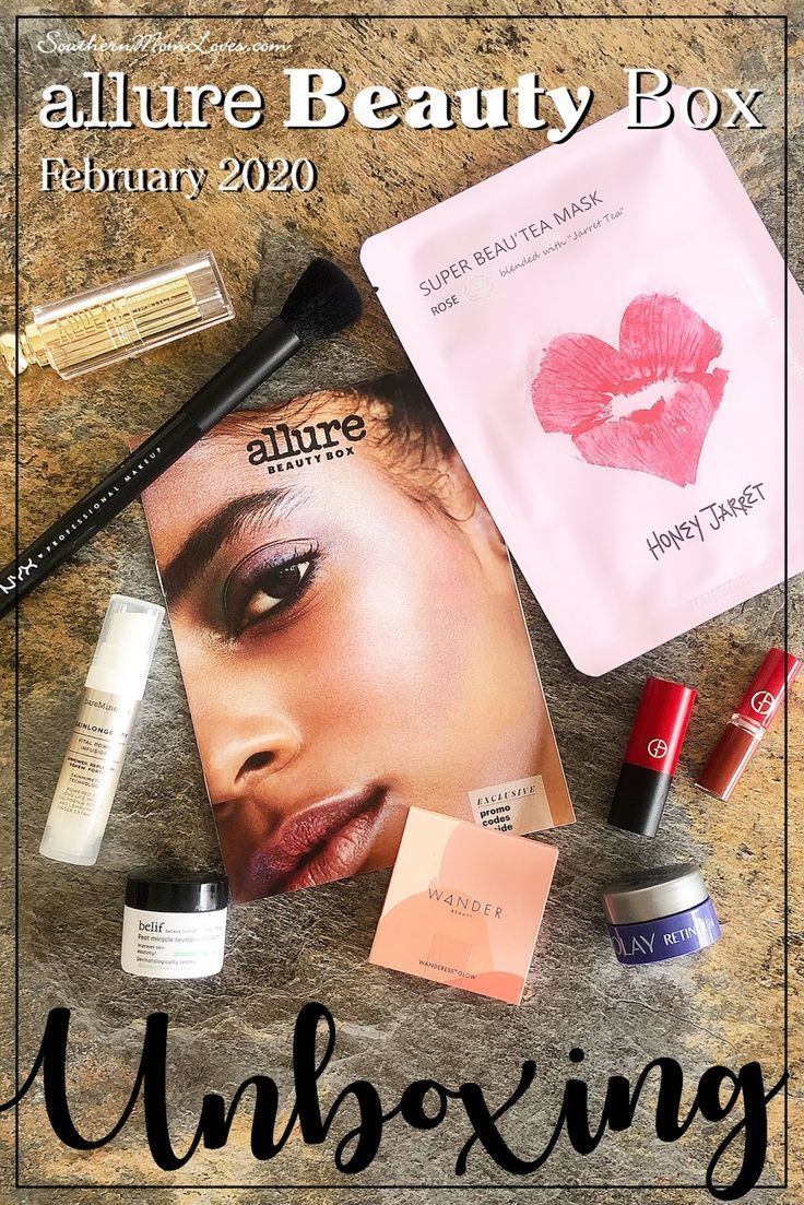 Allure Beauty Box - February 2020 Unboxing + March FULL SPOILERS! -   allure beauty Box