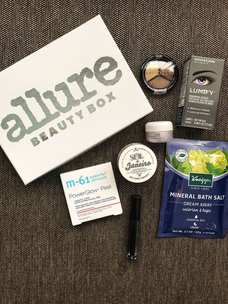 October Allure Beauty Box 2019 Review - JK Style -   allure beauty Box