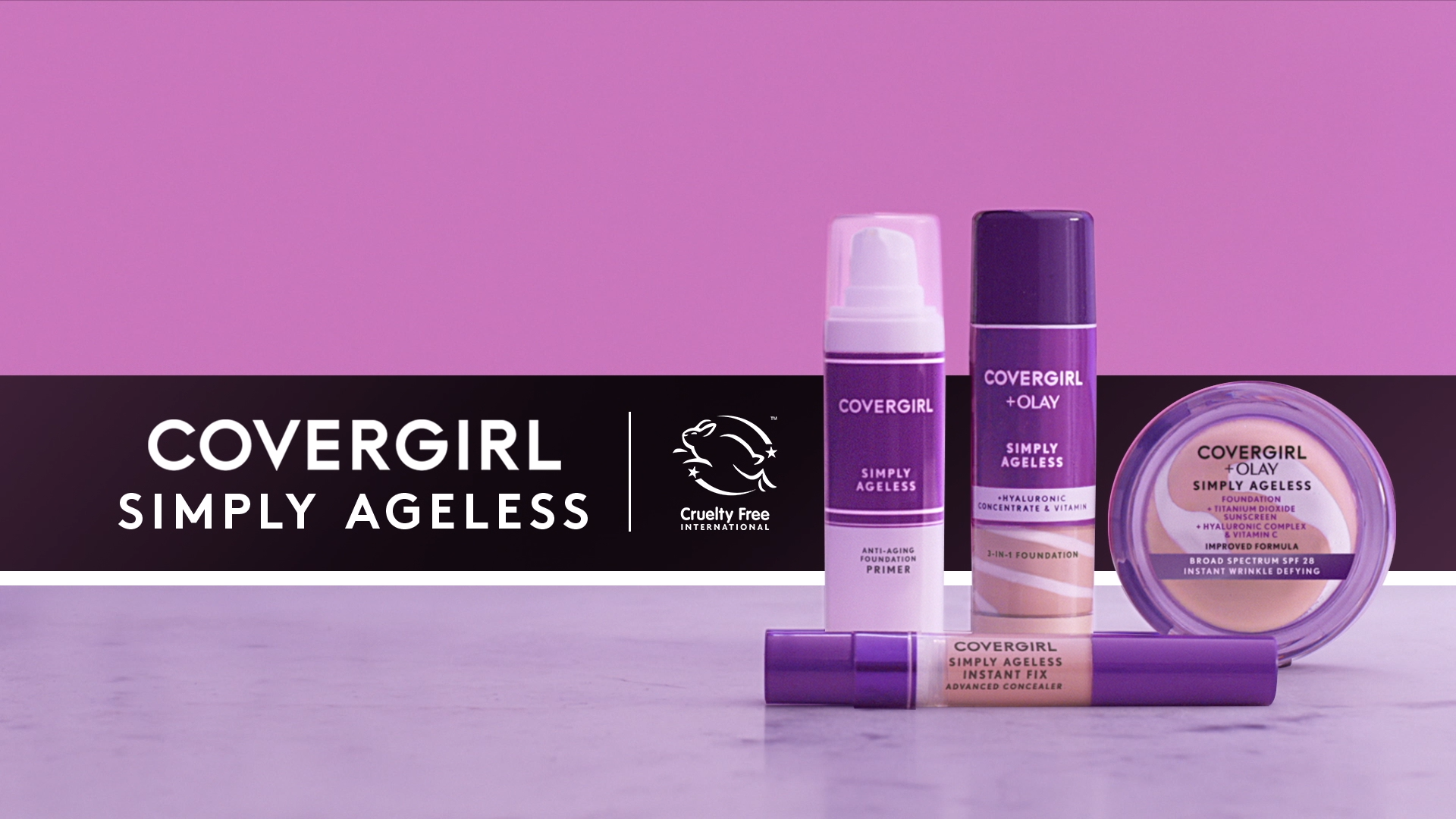 COVERGIRL Simply Ageless -   beauty Therapy design