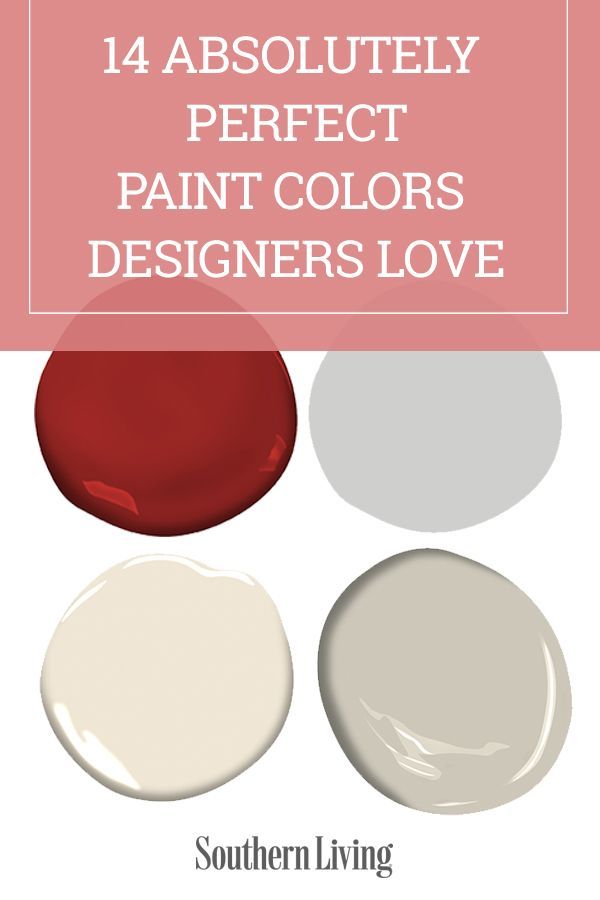 14 Absolutely Perfect Paint Colors Designers Love -   beauty Wallpaper paint colors
