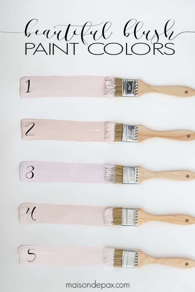 Beautiful Blush Paint Colors - Maison de Pax -   beauty Wallpaper paint colors