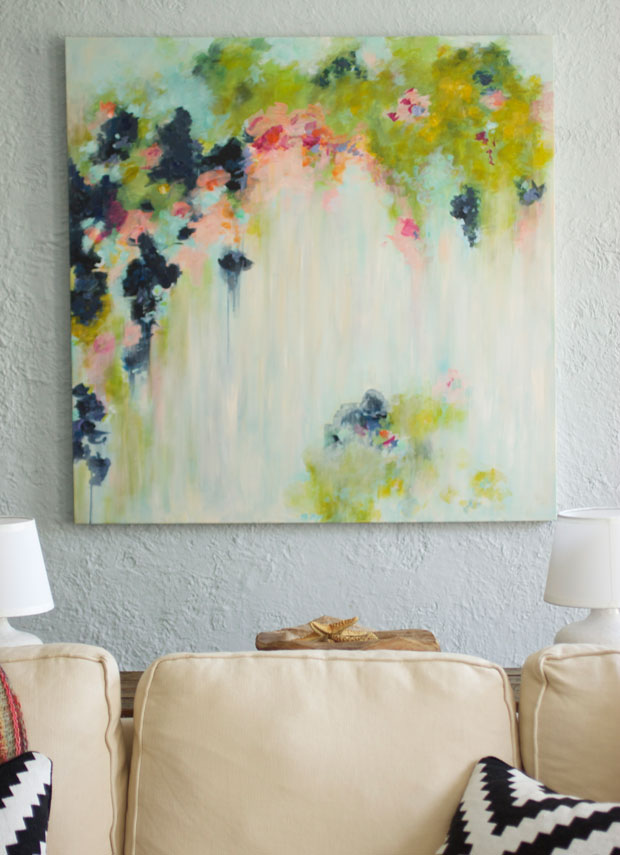 Canvas Painting Ideas and DIY Abstract Art | The Fox & She -   diy Art large