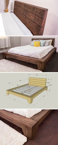 Platform Bed -   diy Bed Frame decor