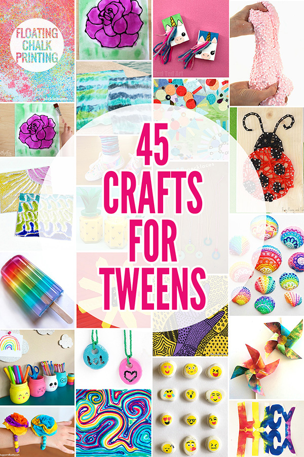 45 Fabulously Fun Summer Crafts for Tweens: Ideas for 8-12 Year Olds -   diy Crafts for tweens