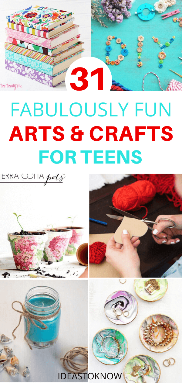 31 Cool Crafts Ideas for Teens -   diy Crafts for tweens